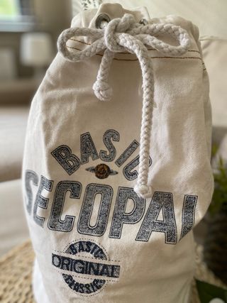 Mochila Secopal Beige y Negra