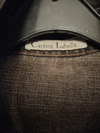 Chaqueta tejana gris Carmen Labella