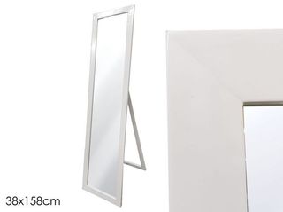 Specchio da terra bianco 38x158cm