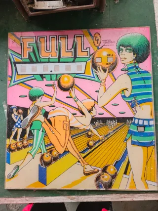 Cristal Pinball Recreativo Franco 1976