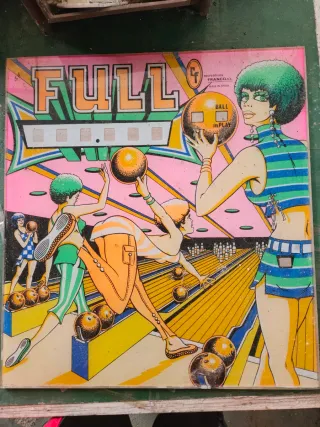 Cristal Pinball Recreativo Franco 1976