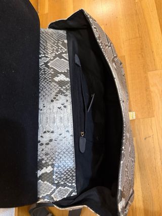 Bolso bandolera piel serpiente