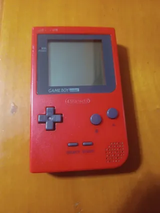 Nintendo Game Boy Pocket Roja + Caja