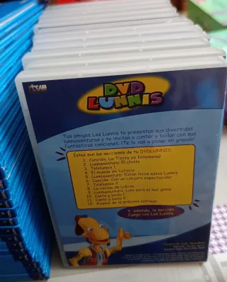 Enciclopedia y DVD'S LUNNIS