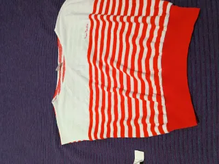 Pierre Cardin Camiseta Rayas Roja Blanca Talla M