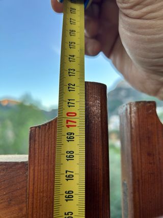 Puertas madera vintage con cristal esmerilado