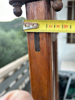 Puertas madera vintage con cristal esmerilado