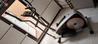 Bicicleta Elíptica Gris