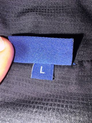 Cortavientos Asics Talla L Negro Naranja