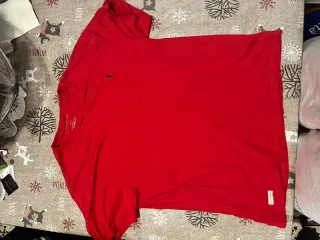 Polo Club Camiseta Roja Logo Bordado