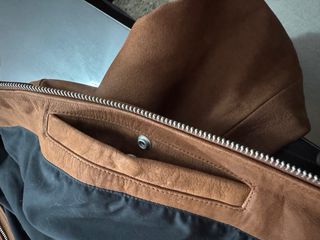 Cazadora hombre ante nueva color marrón