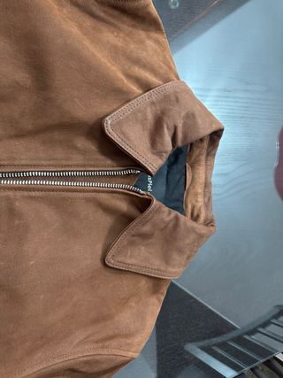 Cazadora hombre ante nueva color marrón