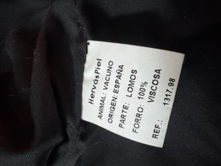 Cazadora hombre ante nueva color marrón