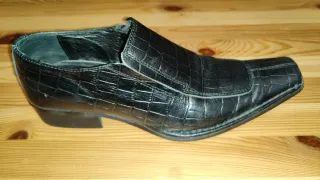 Zapatos de piel negros Raul Rodriguez