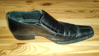 Zapatos de piel negros Raul Rodriguez