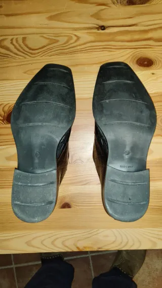 Zapatos de piel negros Raul Rodriguez