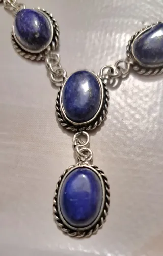 Set Collana e Orecchini Lapislazzuli