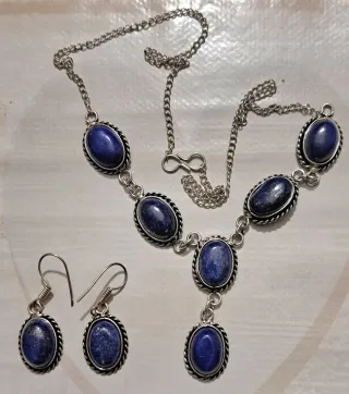 Set Collana e Orecchini Lapislazzuli