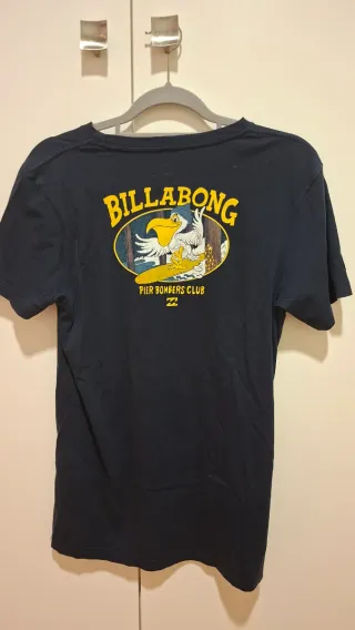 Camiseta Billabong Talla M Negra