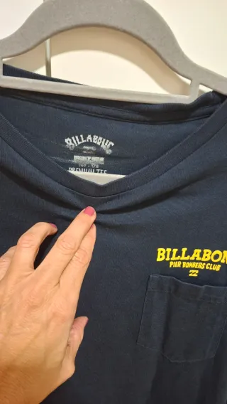 Camiseta Billabong Talla M Negra