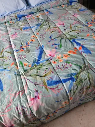 Trapunta Matrimoniale Fantasia Floreale