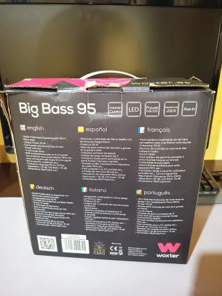 Altoparlanti Woxtter Big Bass 95 20W Gaming