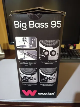 Altoparlanti Woxtter Big Bass 95 20W Gaming