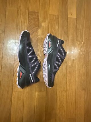 Zapatillas Salomon Trail Running Negras Moradas