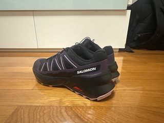 Zapatillas Salomon Trail Running Negras Moradas
