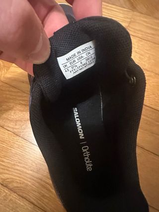 Zapatillas Salomon Trail Running Negras Moradas