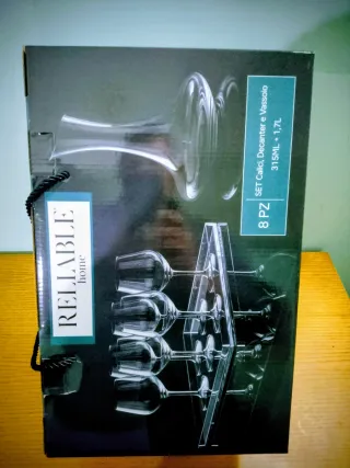 Set Bicchieri Vino e Caraffa Reliable Home