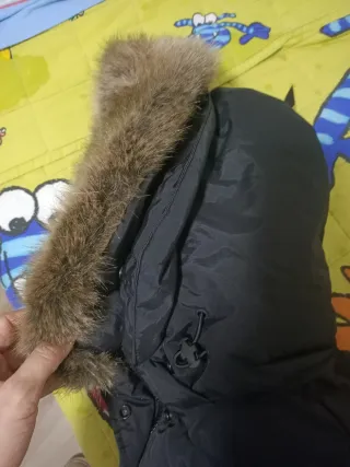 Chaqueta Bomber Superdry Negra con Capucha