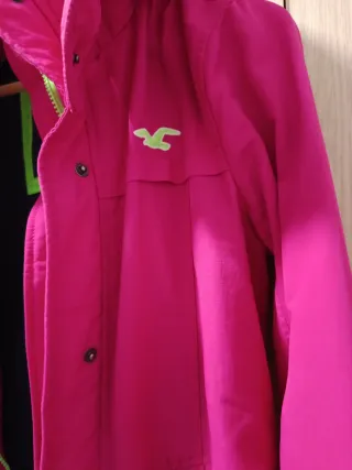 Chaqueta Hollister Rosa Talla M