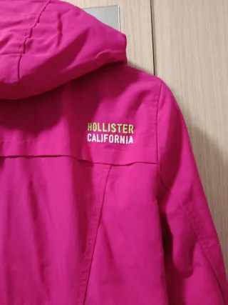 Chaqueta Hollister Rosa Talla M