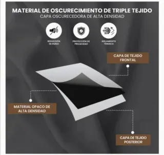 Set di 2 Tende Opache Termoisolanti 140x245