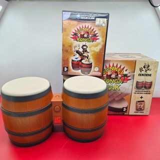 Donkey Konga PAK Controller Bongos Nintendo GameCu