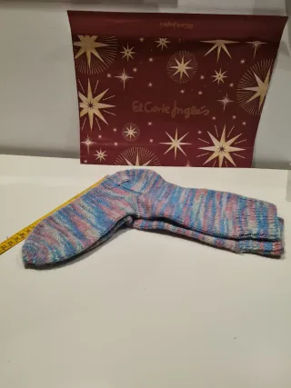 Calcetines de lana hechos a mano