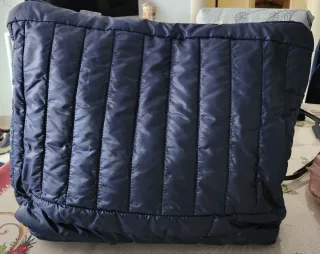 Borsa Best Company piumino blu