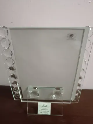 Cornice portafoto con cristalli