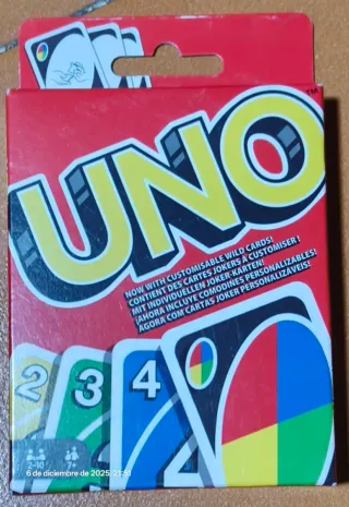 UNO Original Mattel Games - Juego de Cartas