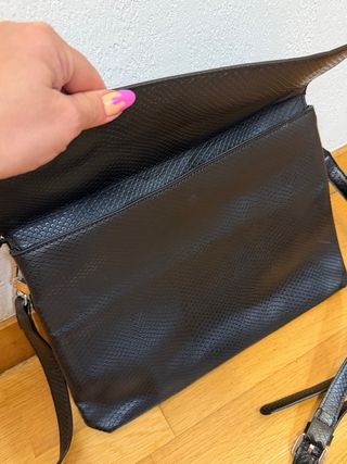 Bolso bandolera negro PARFOIS