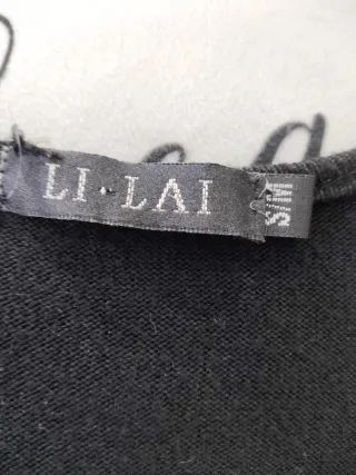 Vestido fiesta lentejuelas  negro/plata