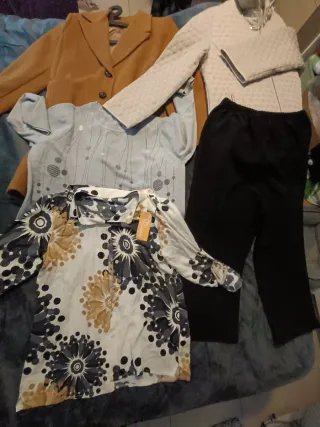 Set di abbigliamento con giacca e cappotto taglia M