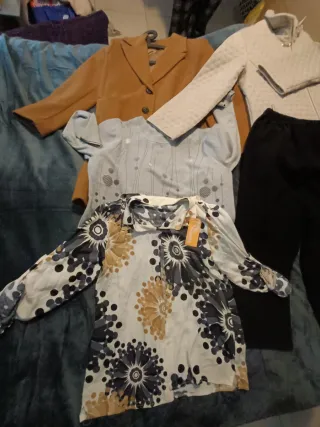 Set di abbigliamento con giacca e cappotto taglia M