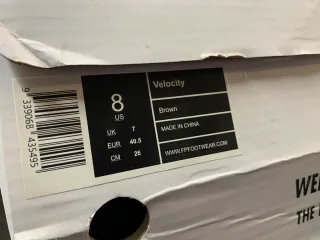 Zapatillas Footprint Marrones Talla 40.5