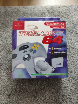 Kit accessori Trilogy per Nintendo 64
