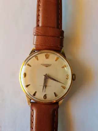 Reloj Longines Oro 18k Cuerda Vintage