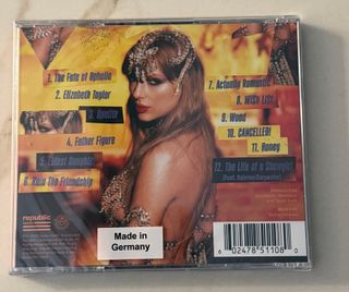 CD Taylor Swift - Showgirl It's Rapturous + Poster