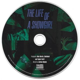 CD Taylor Swift - Showgirl It's Rapturous + Poster