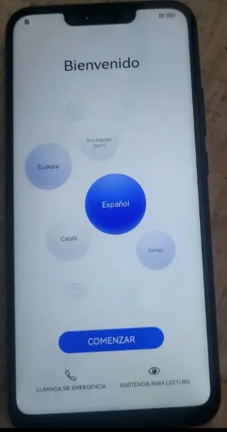 Smartphone Huawei Blu